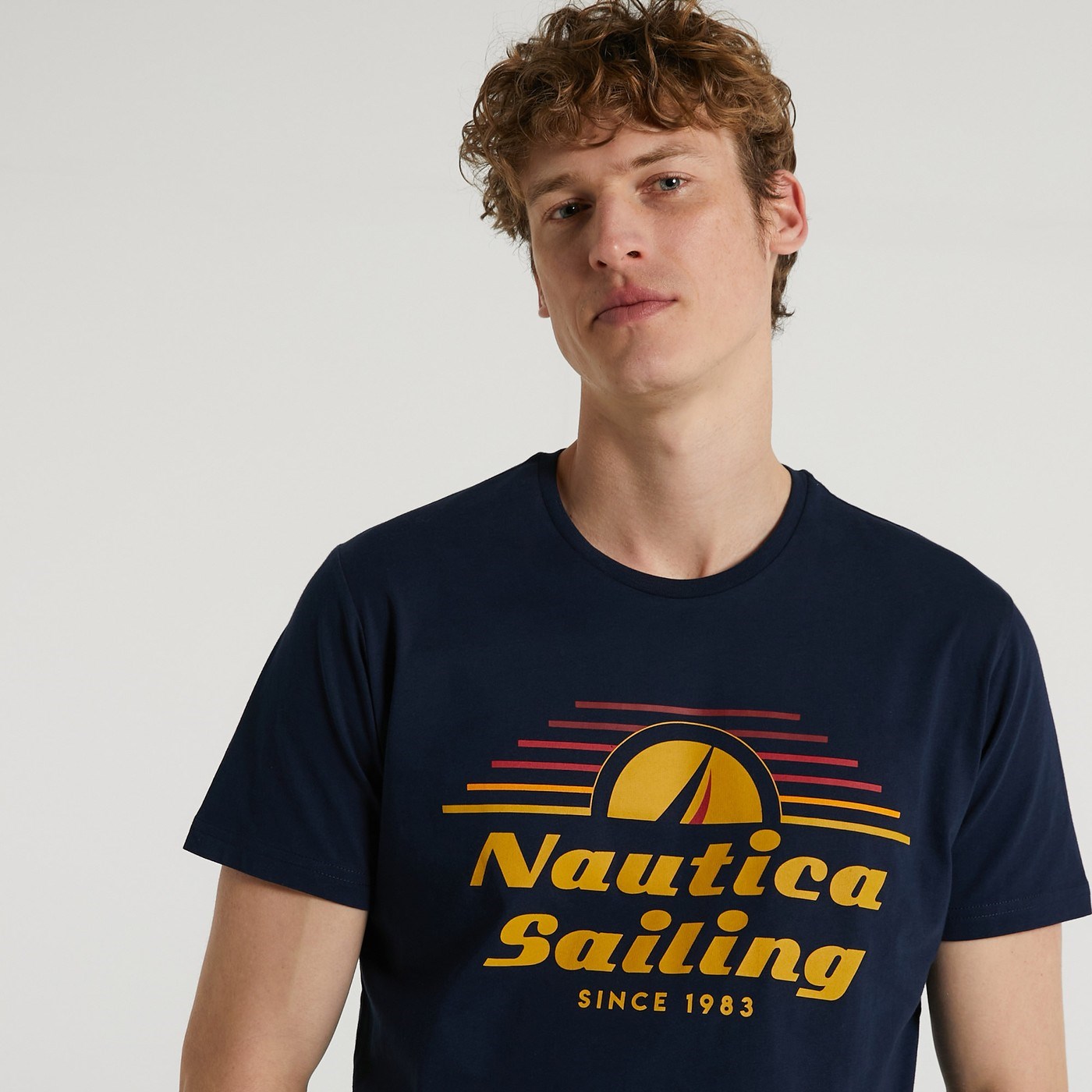 Nautica Erkek T-Shirt VC25202T Lacıvert