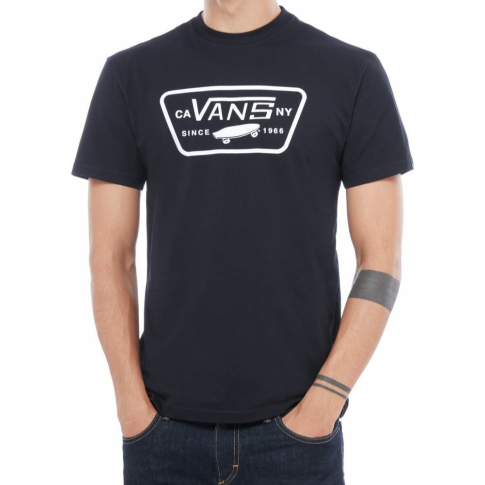 Vans Erkek T-Shirt VN000QN8Y281 Black-Whıte
