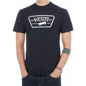 Vans Erkek T-Shirt VN000QN8Y281 Black-Whıte