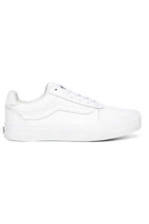 Vans Kadın Ayakkabı VN0A3TLA05R1 (Tumble) White/White