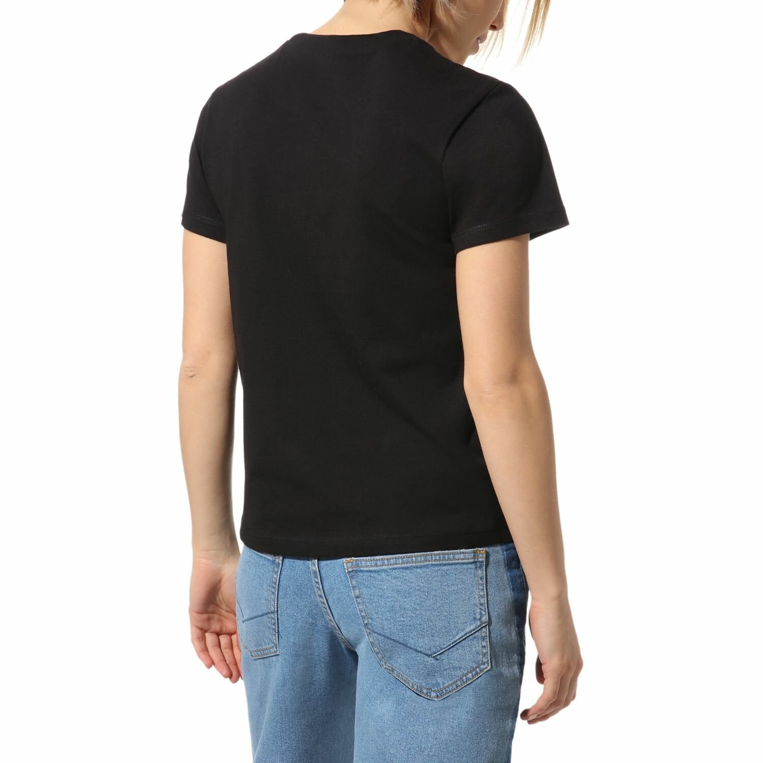 Vans Kadın T-Shirt VN0A3UP4BLK1 Black