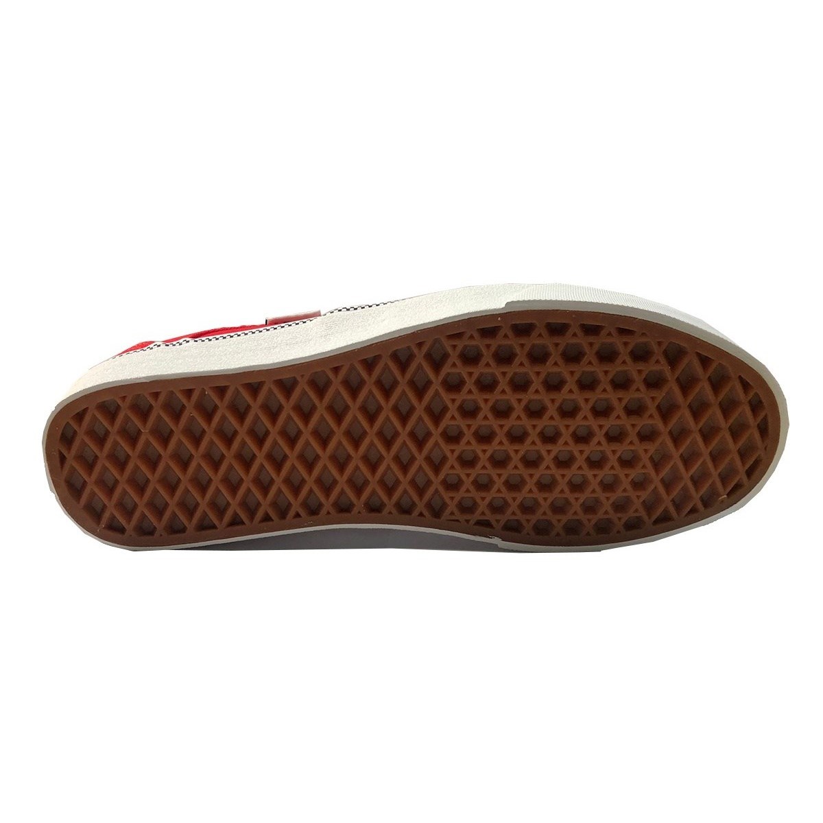 Vans Kadın Ayakkabı VN0A45JM53L1 (Checker Foxing) High Risk Red/White