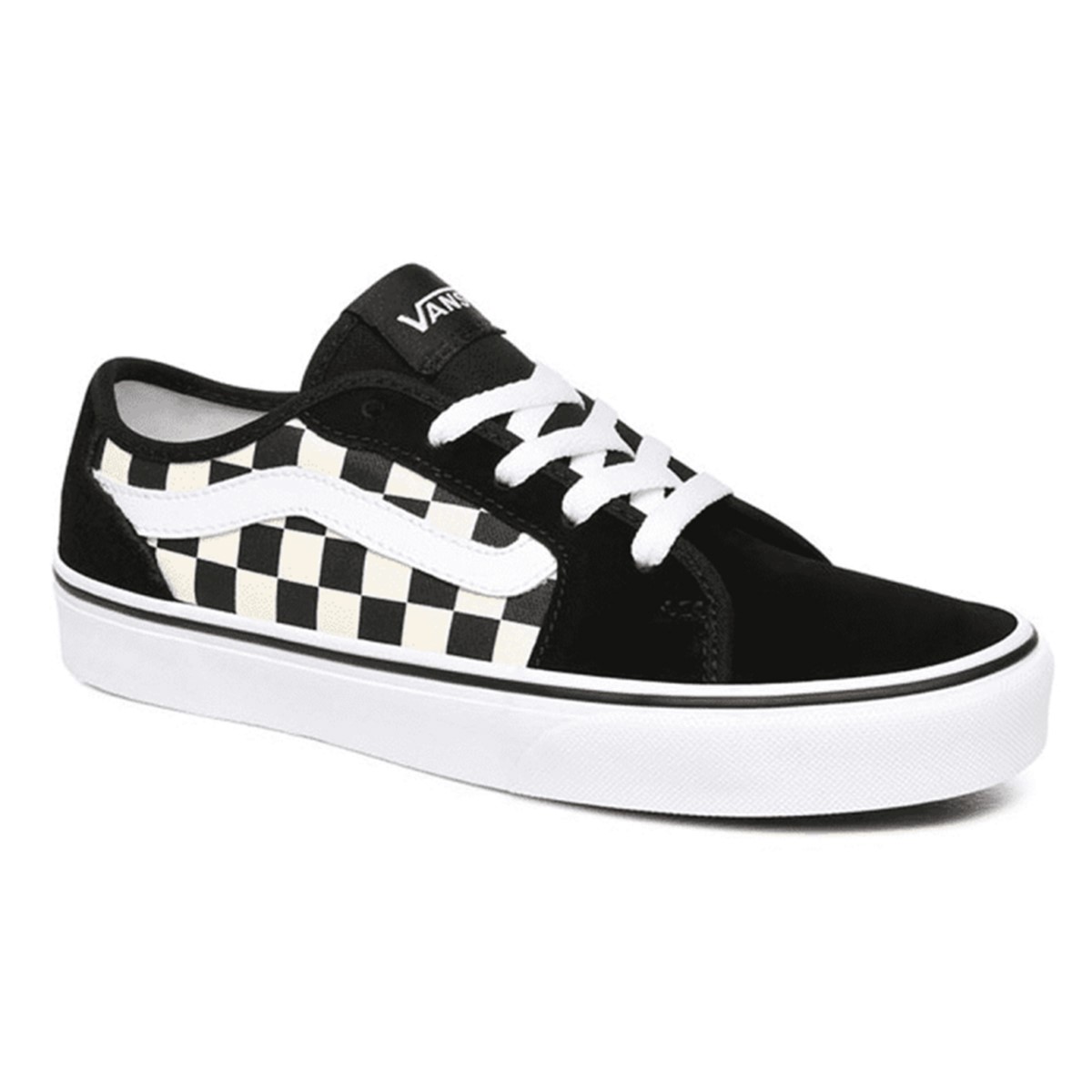 Vans Kadın Ayakkabı VN0A45NM5GX1 (Checkerboard) Black/White