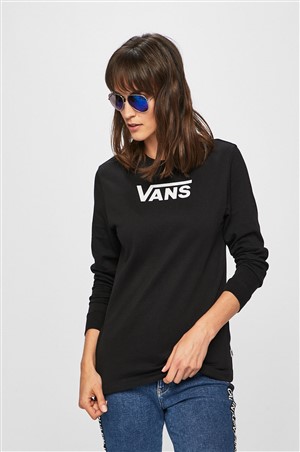 Vans Kadın T-Shirt VN0A47WNBLK1 Black